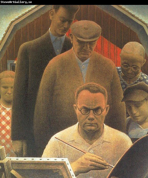 Grant Wood Return From Bohemia